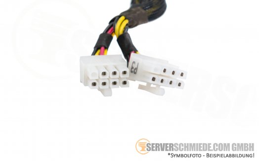 HP 30cm GPU Splitter  Stromkabel  1x 24pin 2x 8pin 1x 6pin 668325-001