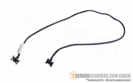 HP 55cm DL380e Gen8 2x 10-pin 2x LFF Rear Cage Backplane Cable 670724-001