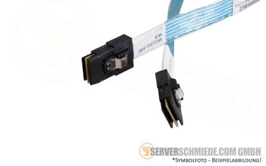 HP 60cm SAS Kabel 1x SFF-8087 gerade to 1x SFF-8087 gerade DL385 Gen10 Plus P22899-001