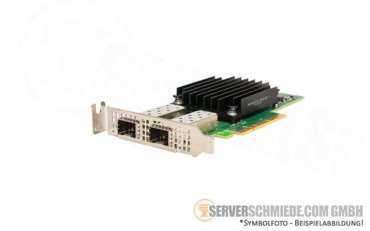 HP 642SFP28 2x 10/25Gb SFP28 Network Ethernet Controller PCIe x8 MCX512A-ACAT ConnectX-5 RDMA RoCE nvidia