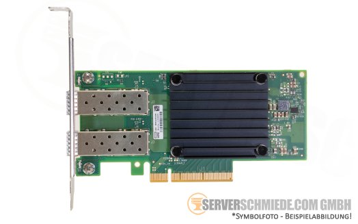 HP 642SFP28 2x 10/25Gb SFP28 Network Ethernet Controller PCIe x8 MCX512A-ACAT ConnectX-5 RDMA RoCE nvidia