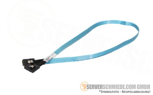 HP 75cm SAS Kabel 1x SFF-8087 gerade to 1x SFF-8087 winkel DL360 DL380 Gen10 869669-001