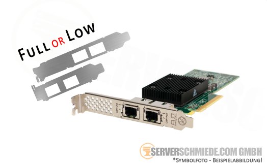 HP Broadcom BCM57416 2x 10GbE RJ-45 copper PCIe 3.0 x8 Network LAN Ethernet Controller Gen11 Gen10 Plus P26253-B21 +NEW+