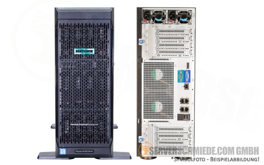 HP ML350 Gen10 G10 Tower Server 16x 2,5" SFF 2x Intel XEON Scalable LGA3647 DDR4 ECC PSU Raid - Windows Server 2022 vmware 8