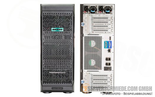 HP ML350 Gen10 G10 Tower Server 24x 2,5" SFF 2x Intel XEON Scalable LGA3647 DDR4 ECC PSU Raid - Windows Server 2022 vmware 8