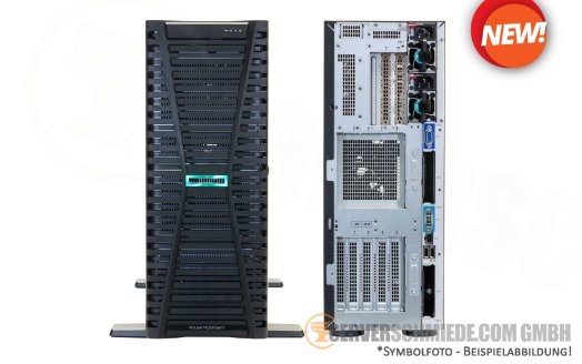 HP ML350 Gen11 Tower Server 24x 2,5" SFF Tri-Mode 2x Intel XEON Scalable LGA4677 DDR5 ECC PSU Raid +NEW+