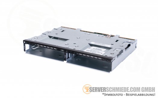 HP NVMe HDD Cage 2x SFF 2,5 Backplane 1x Slim SAS SFF-8654 1x 4pin 869425-001