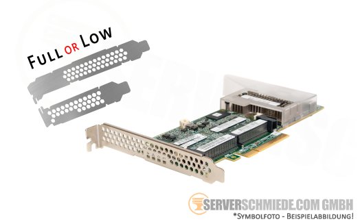 HP P440 12G 8-Port SAS Raid PCIe x8 Controller with 2GB Cache Modul for HDD SSD Raid: 0,1,10,5,50,6,60 HBA IT-mode 830057-001 820816-001