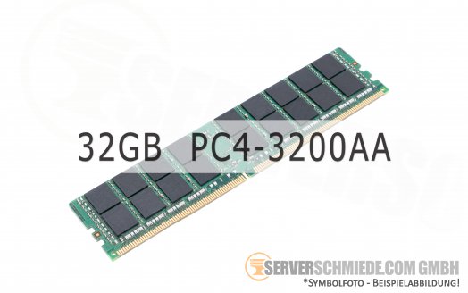 Hynix 32GB 2Rx4 PC4-3200AA registered ECC HP P11444-091 HMA84GR7DJR4N-XN T4 AD 202