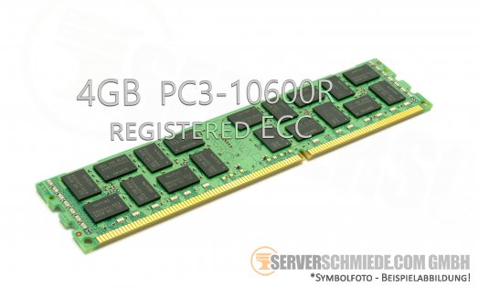 Hynix 4GB 1Rx4 PC3L-10600R registered ECC HP 647647-071 HMT351R7EFR4A-H9 T8 AH 439