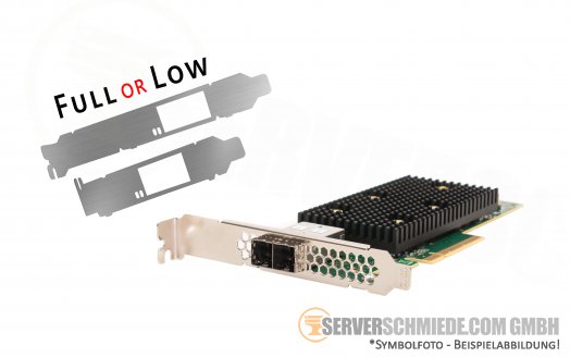 IBM Lenovo 430-8e 01KN502 12G SAS PCIe x8 2x SFF-8644 extern Storage HBA Controller IT-Mode