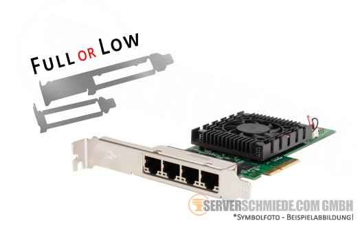 Intel NA210-T4 4x 1GbE PCIe x4 Ethernet Netzwerk Controller Adapter P23045-002