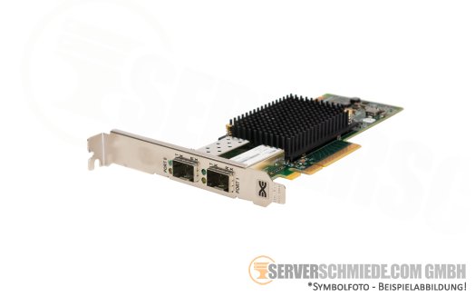 Lenovo Broadcom Emulex 2x 32Gb FC LPe32002-M2 PCIe x8 FibreChannel Controller HBA 00YK539