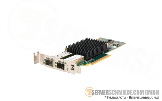 Lenovo Broadcom Emulex 2x 32Gb FC LPe32002-M2 PCIe x8 FibreChannel Controller HBA 00YK539