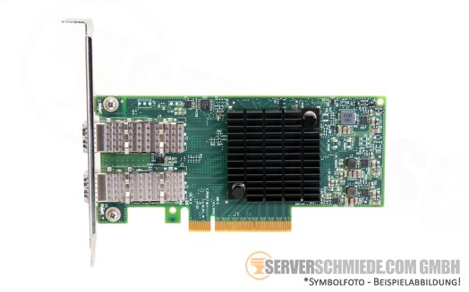 Mellanox 2x 25Gb SFP28 Network ConnectX-4 LX Controller PCIe x8 MCX4121A-ACAT RDMA RoCE nvidia