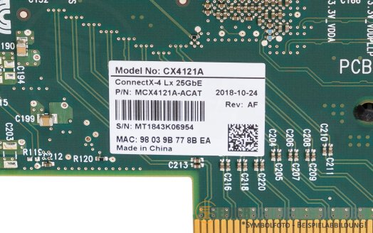 Mellanox 2x 25Gb SFP28 Network ConnectX-4 LX Controller PCIe x8 MCX4121A-ACAT RDMA RoCE nvidia