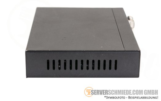 MIcrosens 5-Port 1GbE Gigabit RJ-45 Desktop Ethernet Network Switch 4-Port PoE 1-Port 1Gb LC optisch