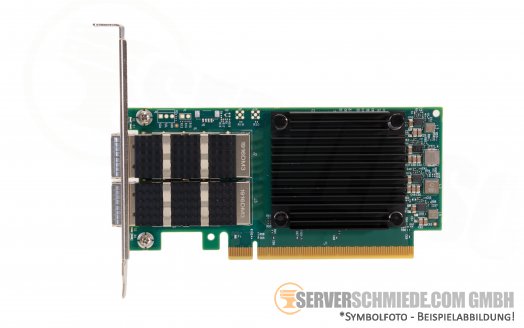 nvidia Mellanox CX623106A 2x 100Gb QSFP56 LAN Network Controller PCIe 4.0 x16 ConnectX-6-Dx