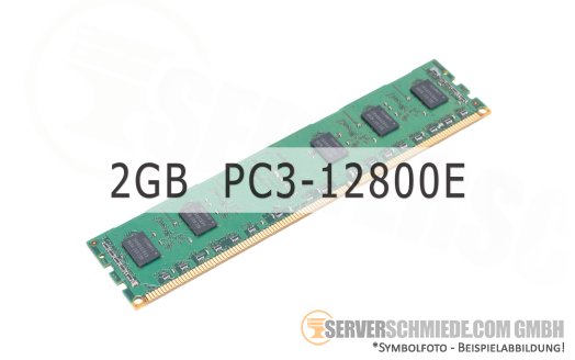 Samsung 2GB 1Rx8 PC3-12800E unbuffered ECC RAM CN M391B5773DH0-YK0 1251