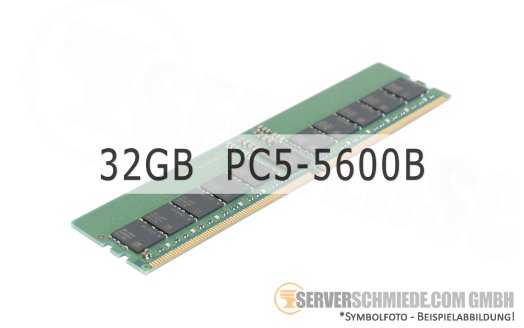 Samsung 32GB 1Rx4 PC5-5600B registered ECC KR M321R4GA0BB7-CWMDG 2141