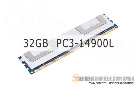 Samsung 32GB 4Rx4 PC3-14900L load reduced LRDIMM HP 712384-081 CN M386B4G70DM0-CMA3 1520