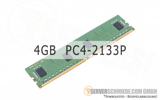 Samsung 4GB 1Rx8 PC4-2133P registered ECC RAM HP 752367-081 CN M393A5143DB0-CPB0Q M 1603