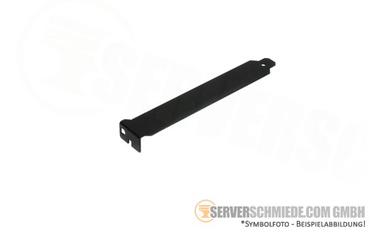 Slotblende - Full Profile PCI Slot Cover black schwarz