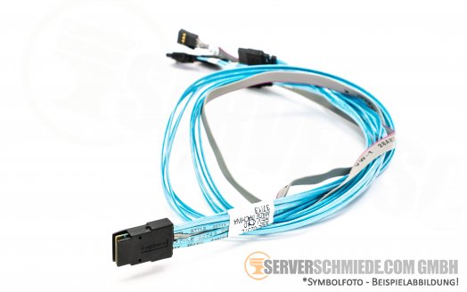 Supermicro SAS SATA Multilane Kabel 70cm 1x SFF-8087 -- 4x SATA CBL-0237L