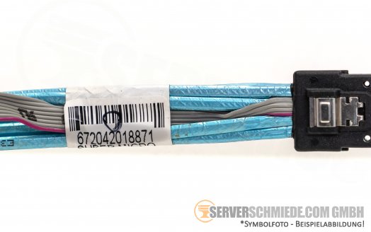 Supermicro SAS SATA Multilane Kabel 70cm 1x SFF-8087 -- 4x SATA CBL-0237L