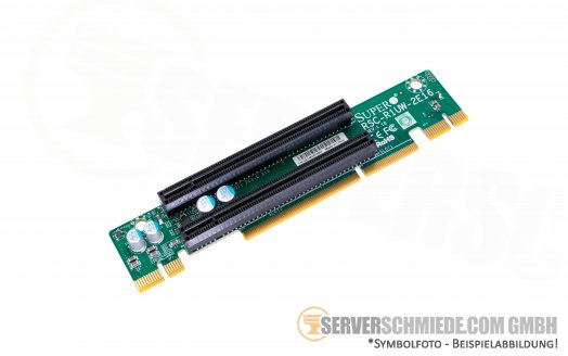 Supermicro 1U Risercard RSC-R1UW-2E16 2x PCIe x16