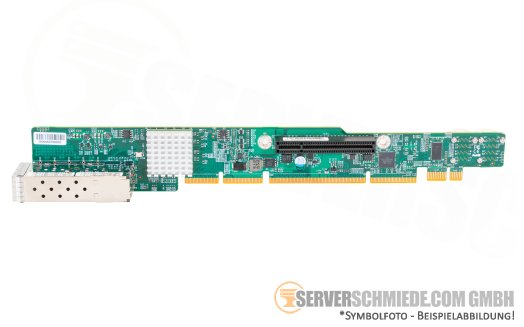 Supermicro Ultra Riser 2x 10GbE SFP+ Intel 82599ES 2x NVMe 1x 8x PCie 3.0 AOC-URN2-i2XS