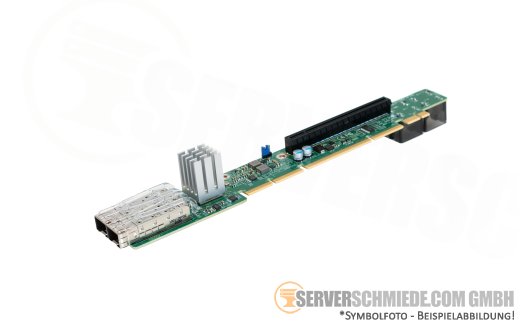 Supermicro Ultra Riser 2x 25GbE SFP28 Mellanox ConnectX-4 LX 1x x16 PCIe 3.0 (internal) 4x NVMe AOC-URN4-m2TS